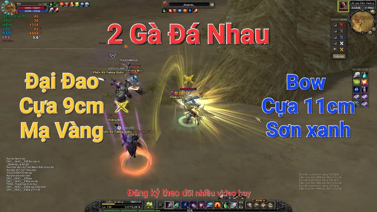 BOW SOLO PVP ĐẠI ĐAO : SILKROAD SRO