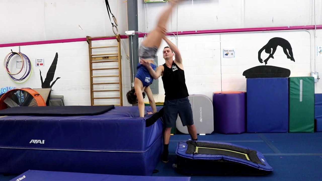 Spotting basic vault skills