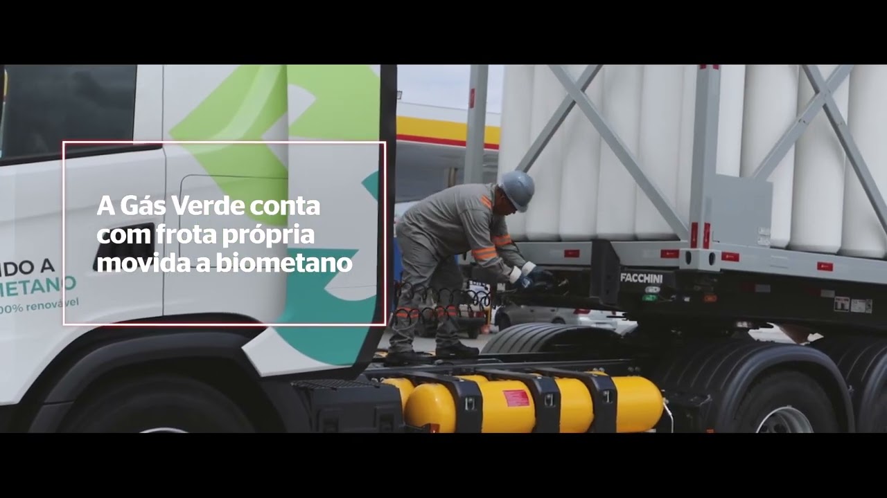 Frotas e Fretes verdes com o biometano da Gás Verde