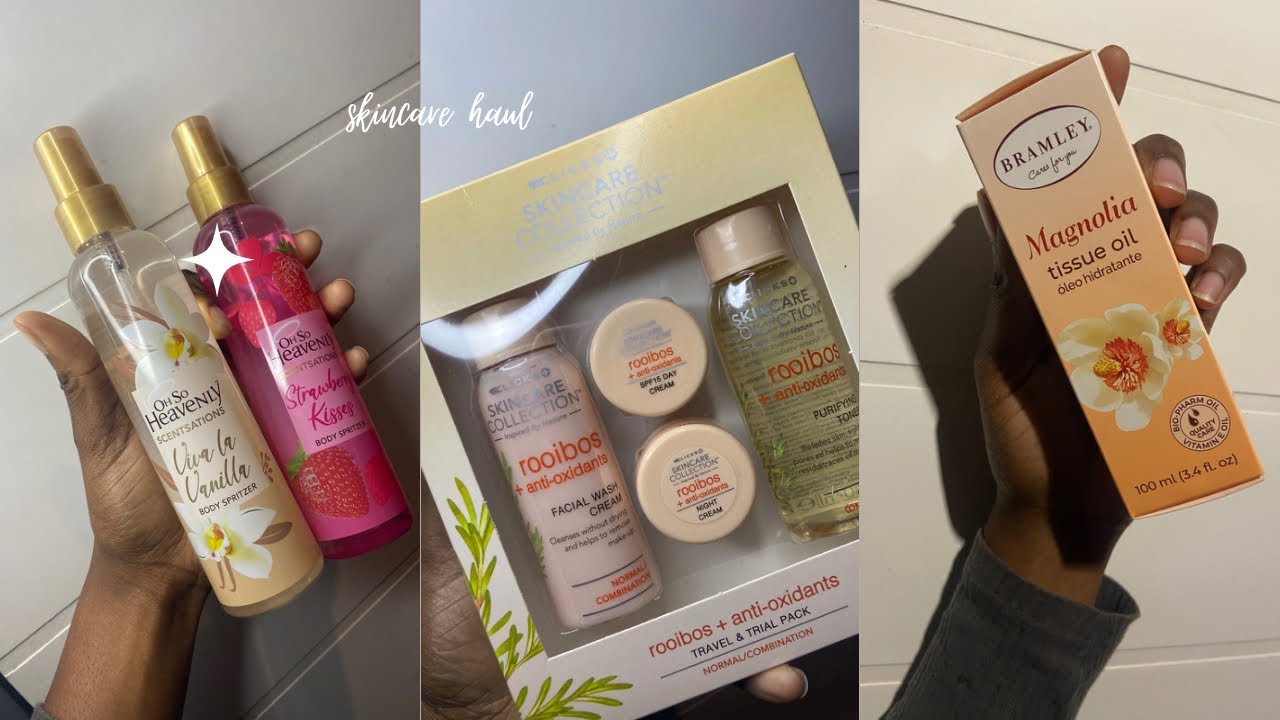 SKINCARE HAUL 🧴ft CLICKS SKIN CARE COLLECTION 😍 #southafricanyoutuber #skincare