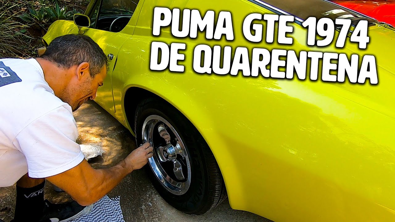 PUMA GTE TUBAR&Atilde;O 1974 - Polimento de Rodas e Filtro de Combust&iacute;vel, Z&eacute; Frisinho!? 😂