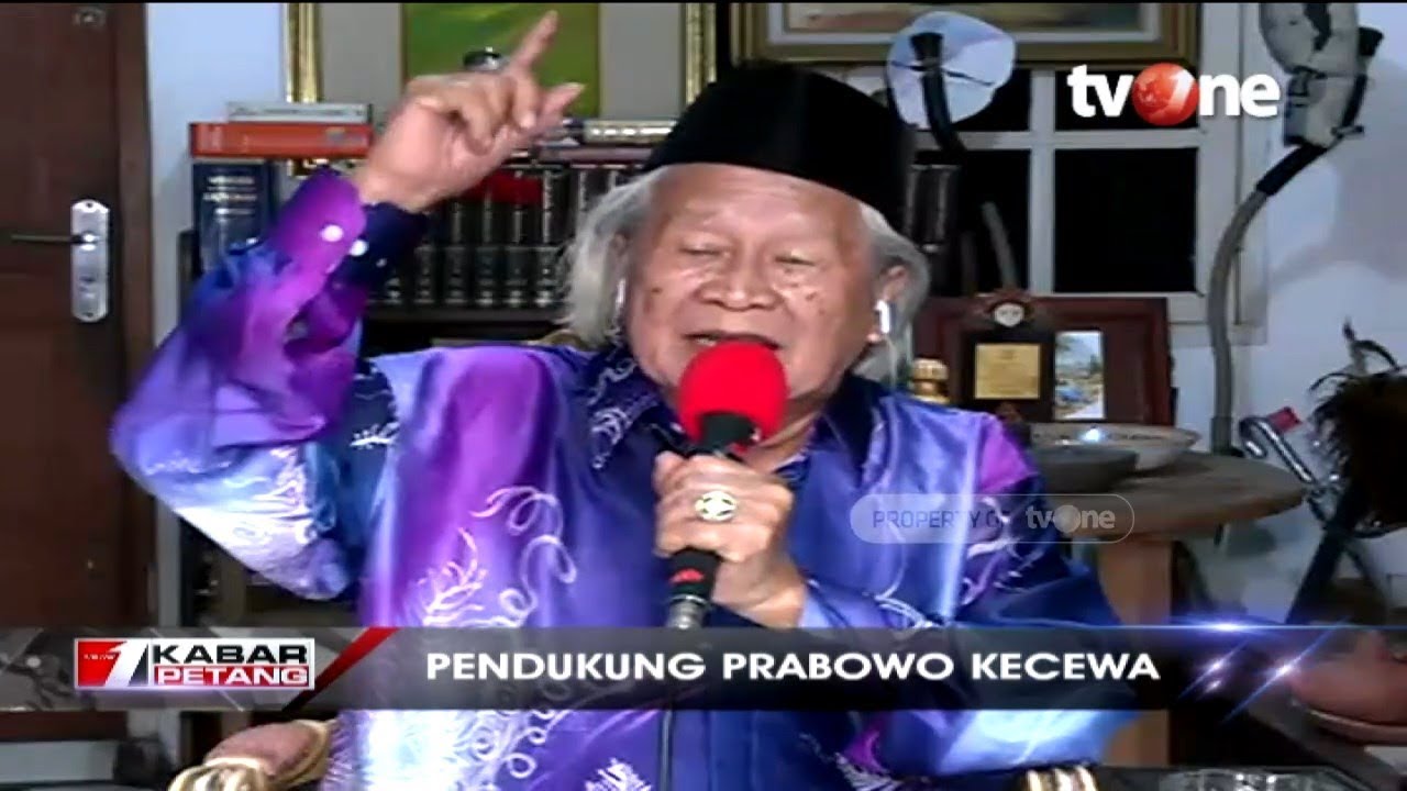 Ridwan Saidi: Pertemuan Jokowi-Prabowo Cuma 'Gimmick' Saja..