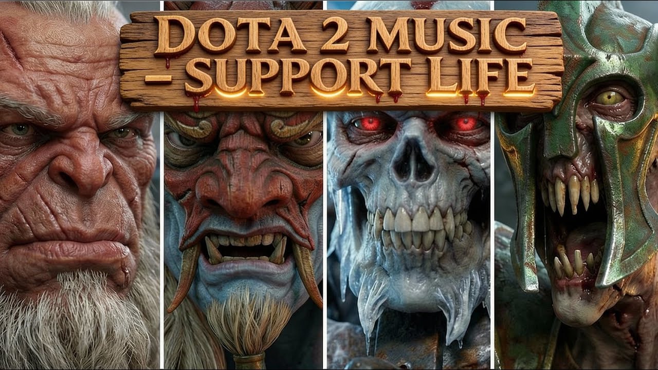 SUPPORT LIFE | DOTA 2 Music about support role