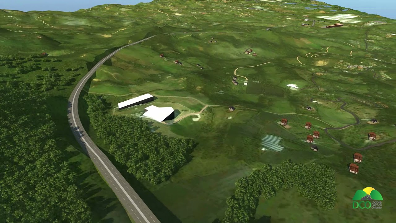 Doble Calzada Oriente - Render del proyecto 2020