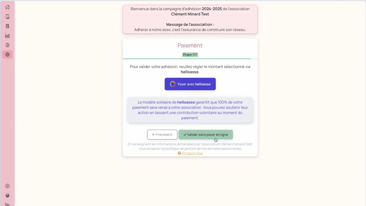 Campagnes d'adh&eacute;sion en ligne avec HelloAsso : le tuto complet