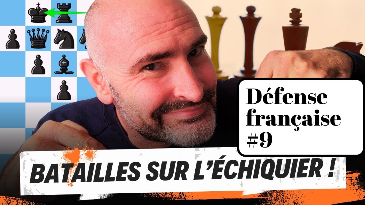 Défense française (9) : Partie d'échecs pédagogique