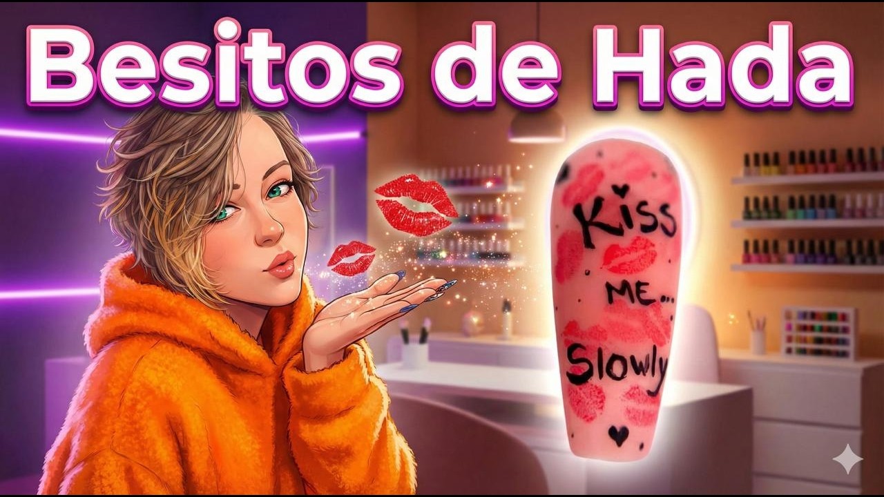 Besitos de Hada NAIL ART Tutorial