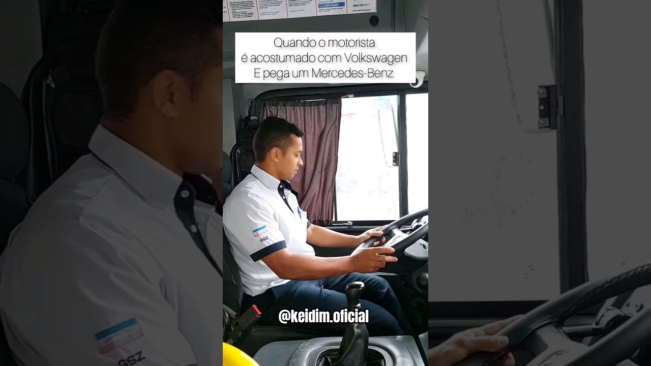 Mercedes-Benz ou Volkswagen? #motoristadeonibus
