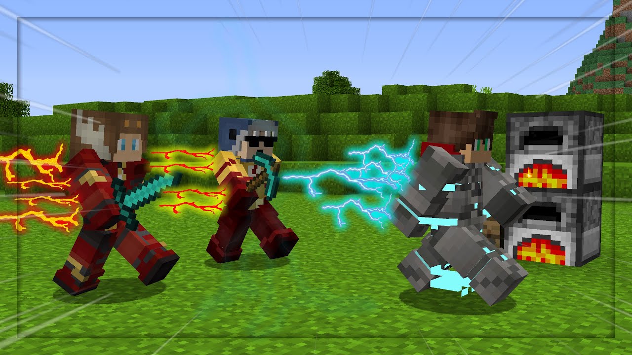 В Minecraft началась охота на человека, но мы установили БЕЗУМНЫЙ мод.