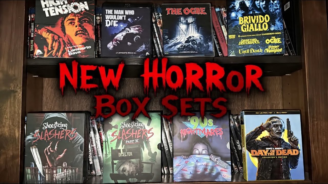 РАСПАКОВКА хоррор-боксетов 4K Blu-ray: Severin Films, Scream Factory, Cauldron Films, TERROR VISION