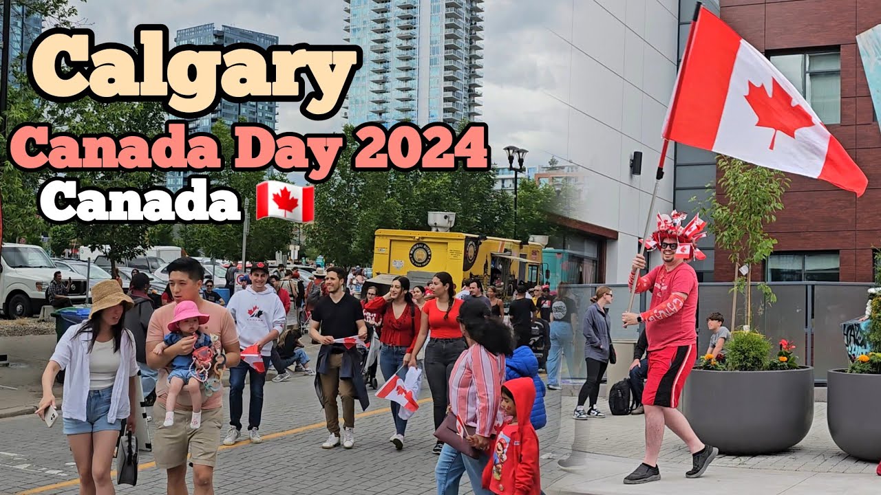Calgary Canada Day Celebration 2024 #canada #alberta #calgary #Canadaday