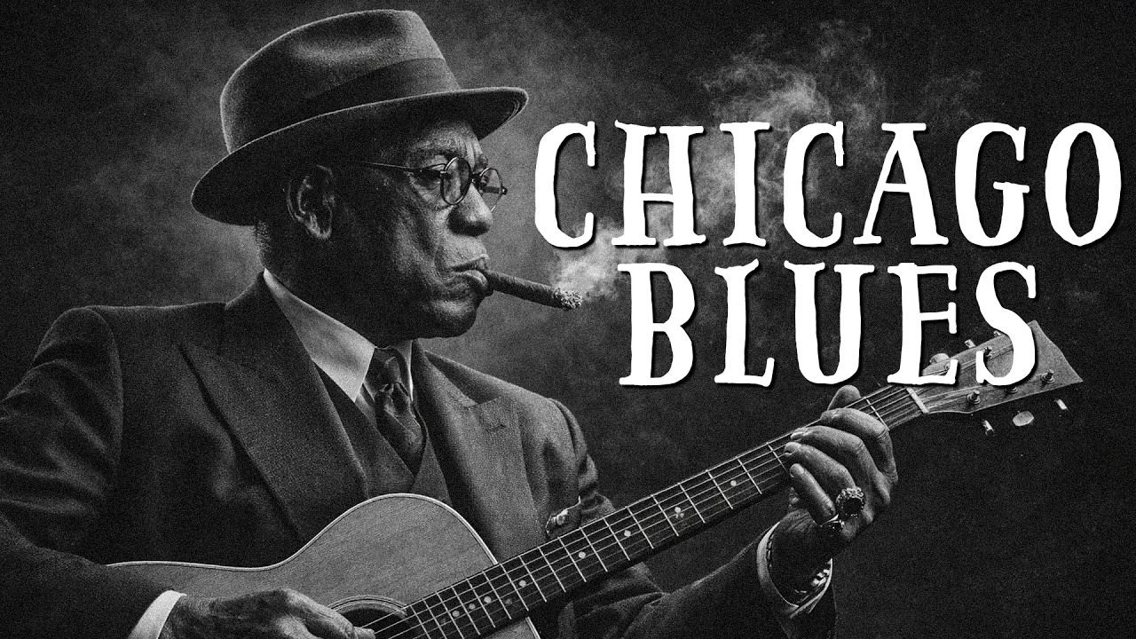 Chicago Blues Vintage | Smooth Chicago Blues, Midnight Whiskey Mood