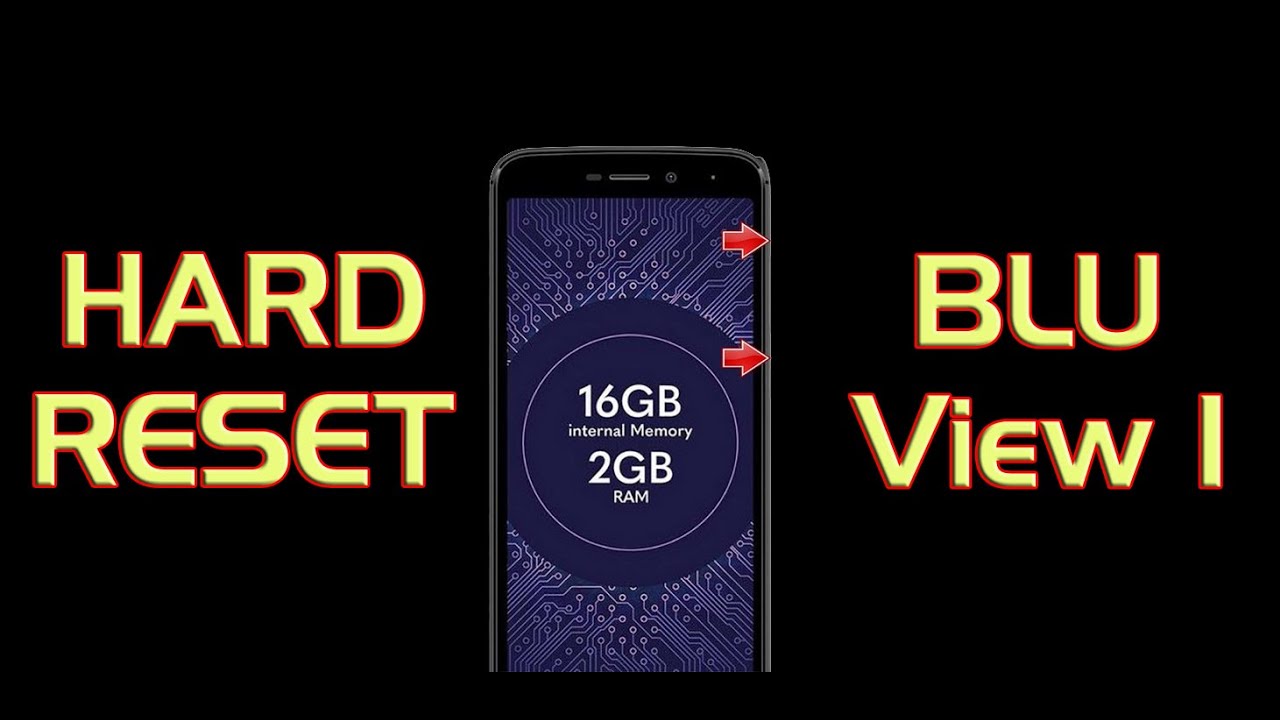 Hard Reset BLU View 1