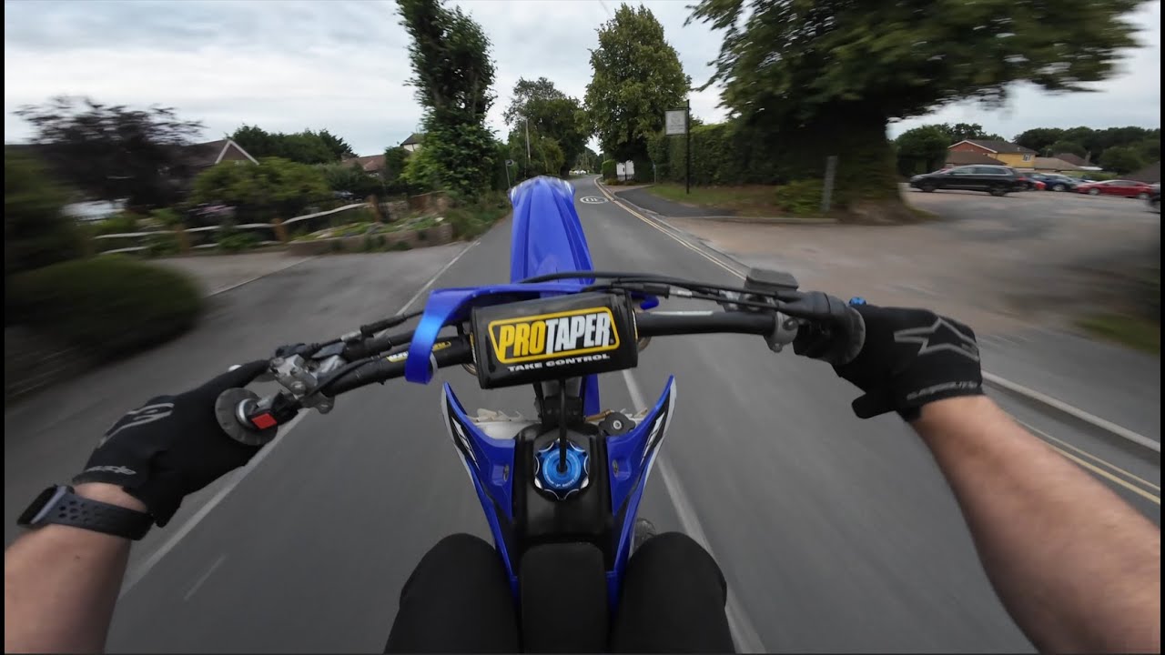YAMAHA YZ250F WIDE OPEN (4K)