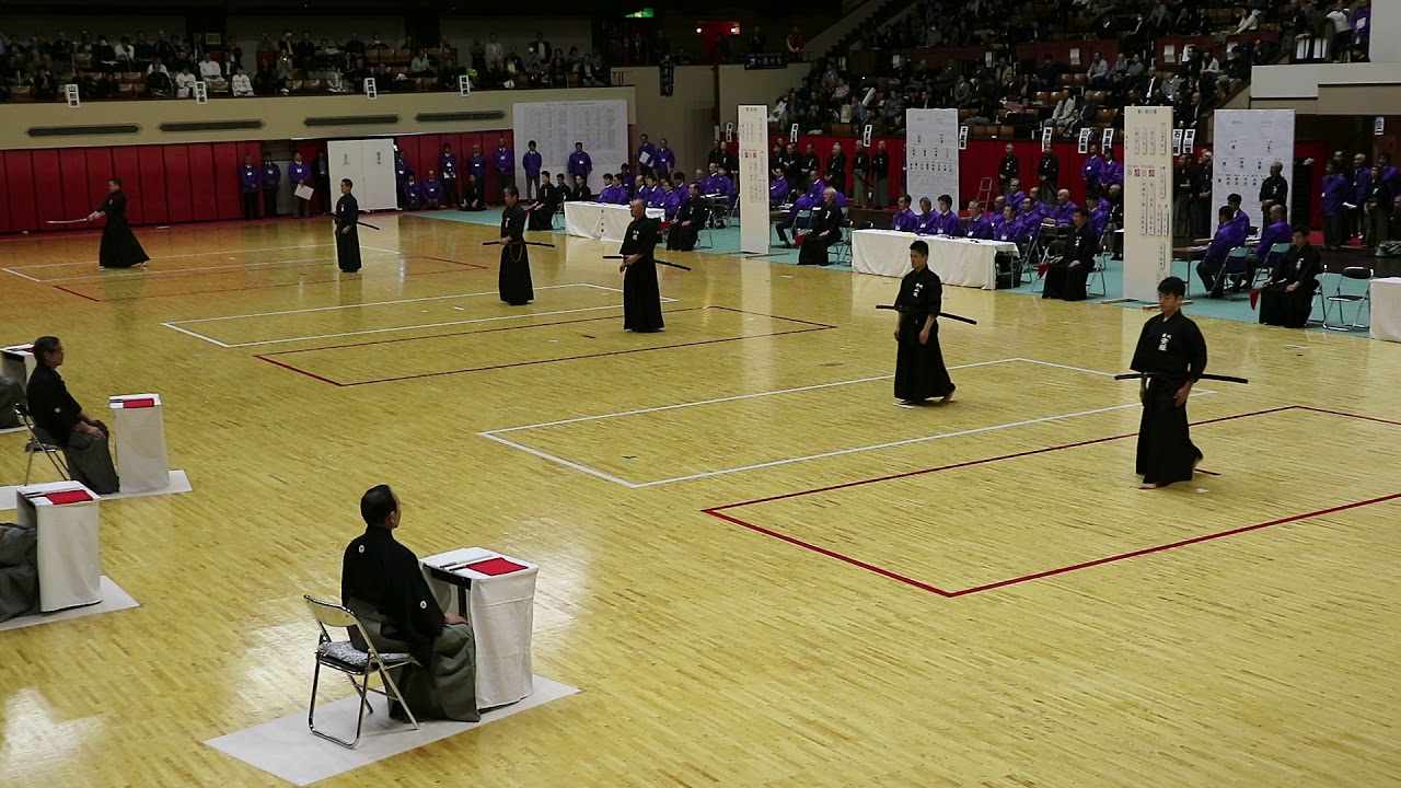Final of All Japan IAIDO championship 2018