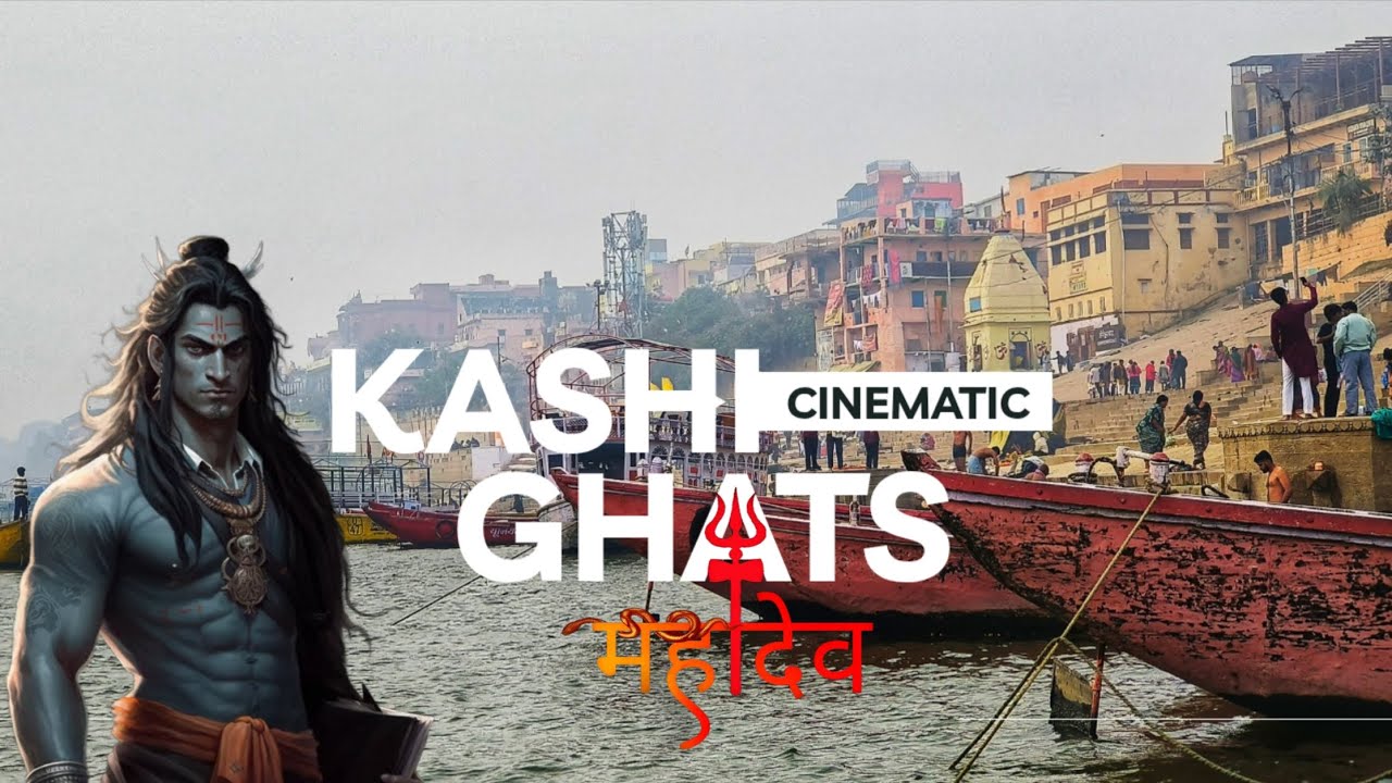Kashi Ghats Cinematic | All Ghats in One Video|No Music ,Just Devotion 
