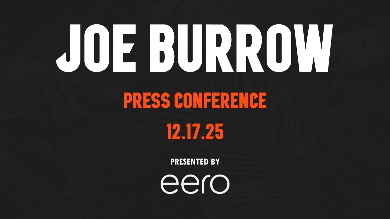 Joe Burrow Press Conference - December 17