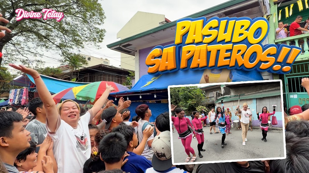 FIRST TIME KONG MAGPASUBO SA FIESTA SA PATEROS! MASAYA NAMAN PALA SYA! | DIVINE TETAY