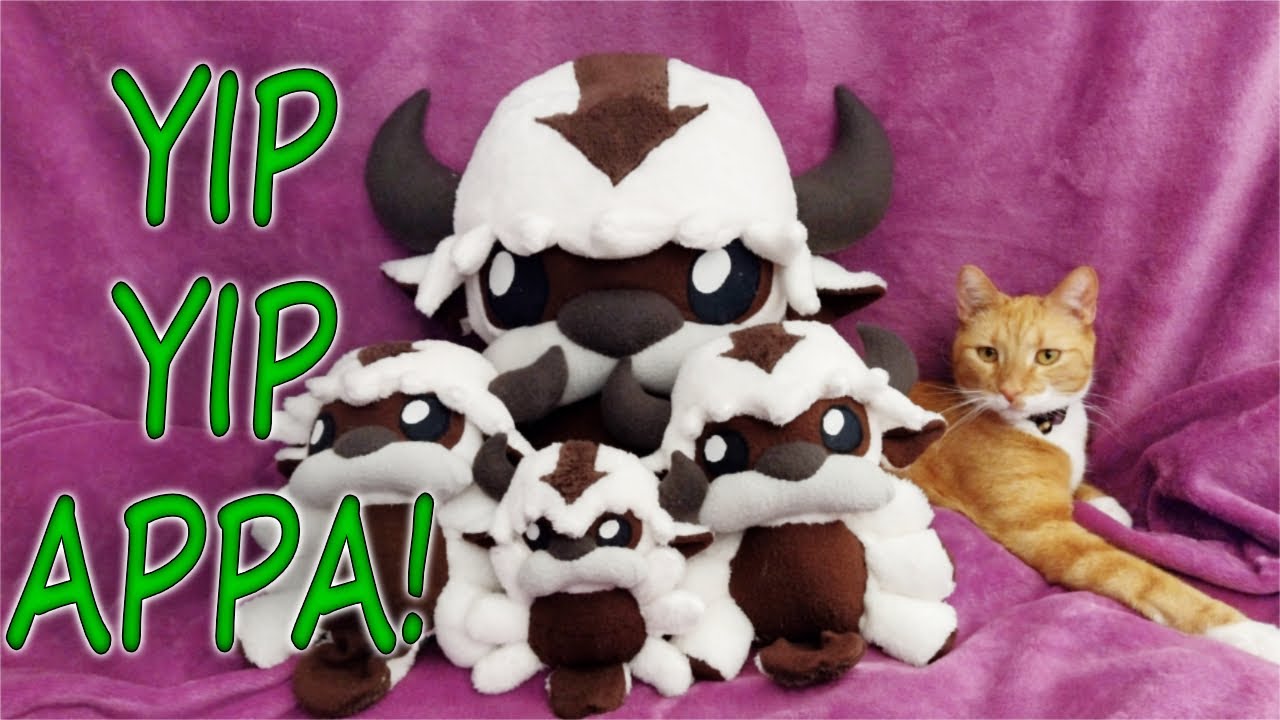 I Made a Bunch of Appa Plushies // A 'Sew Desu Ne?' Pattern