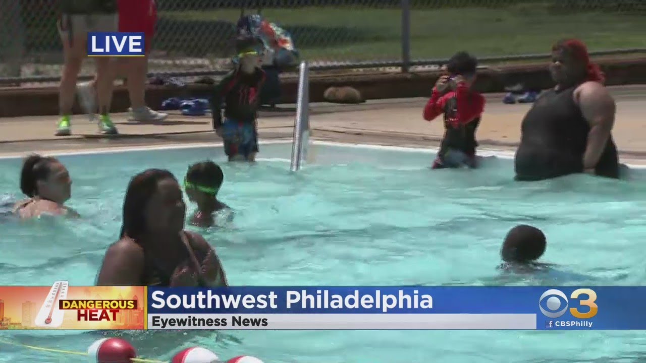 Philadelphia Public Pools Begin To Open As City Deals With Dangerous Heat
