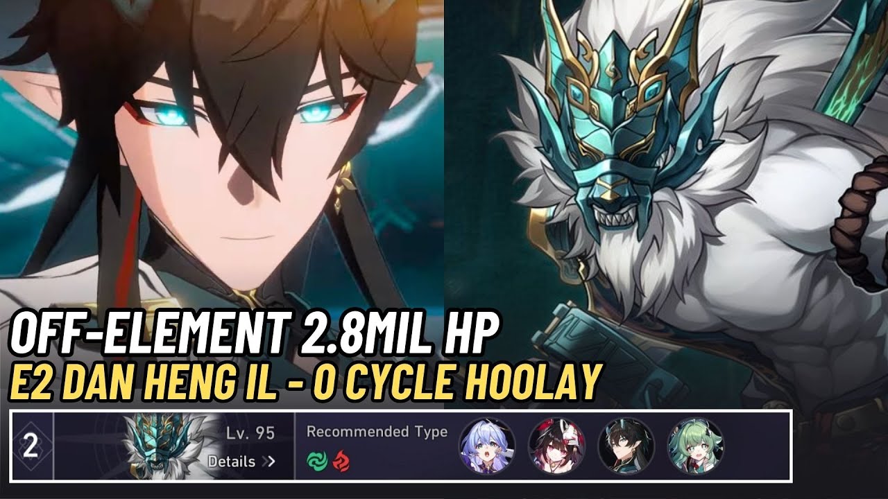 E2 Dan Heng IL 0 Cycle Hoolay Boss - 2.5/2.6 MOC 12 [Honkai Star Rail]