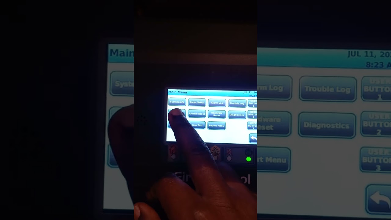 Disable a smoke detector in simplex 4007