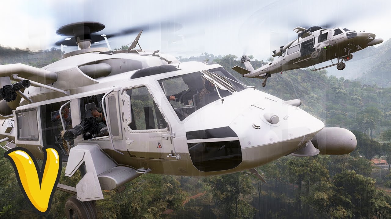 WILDLANDS HELICOPTER AIRPORT RAID! :: Ghost Recon Wildlands Fallen Ghosts!