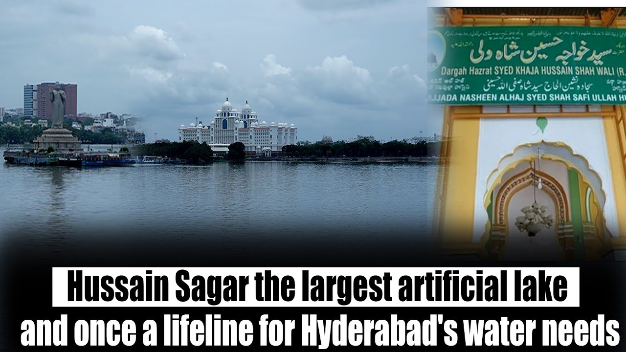 Hussain Sagar the largest artificial lake and once a lifeline for Hyderabad's water needs