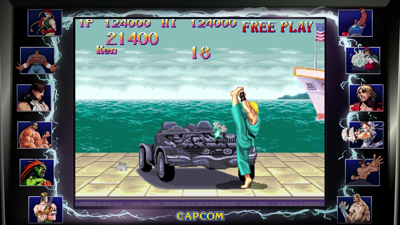 Super Street Fighter II: The New Challengers (Arcade) - Ken Playthrough on Max Difficulty
