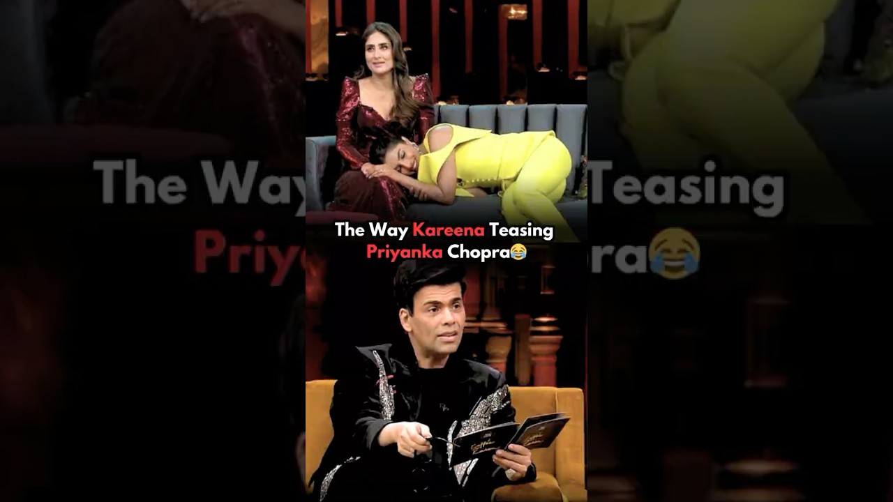 Kareena Kapoor Roasted Priyanka On Dating😂Karan Johar #kareenakapoorkhan #karanjohar #bollywoodhits