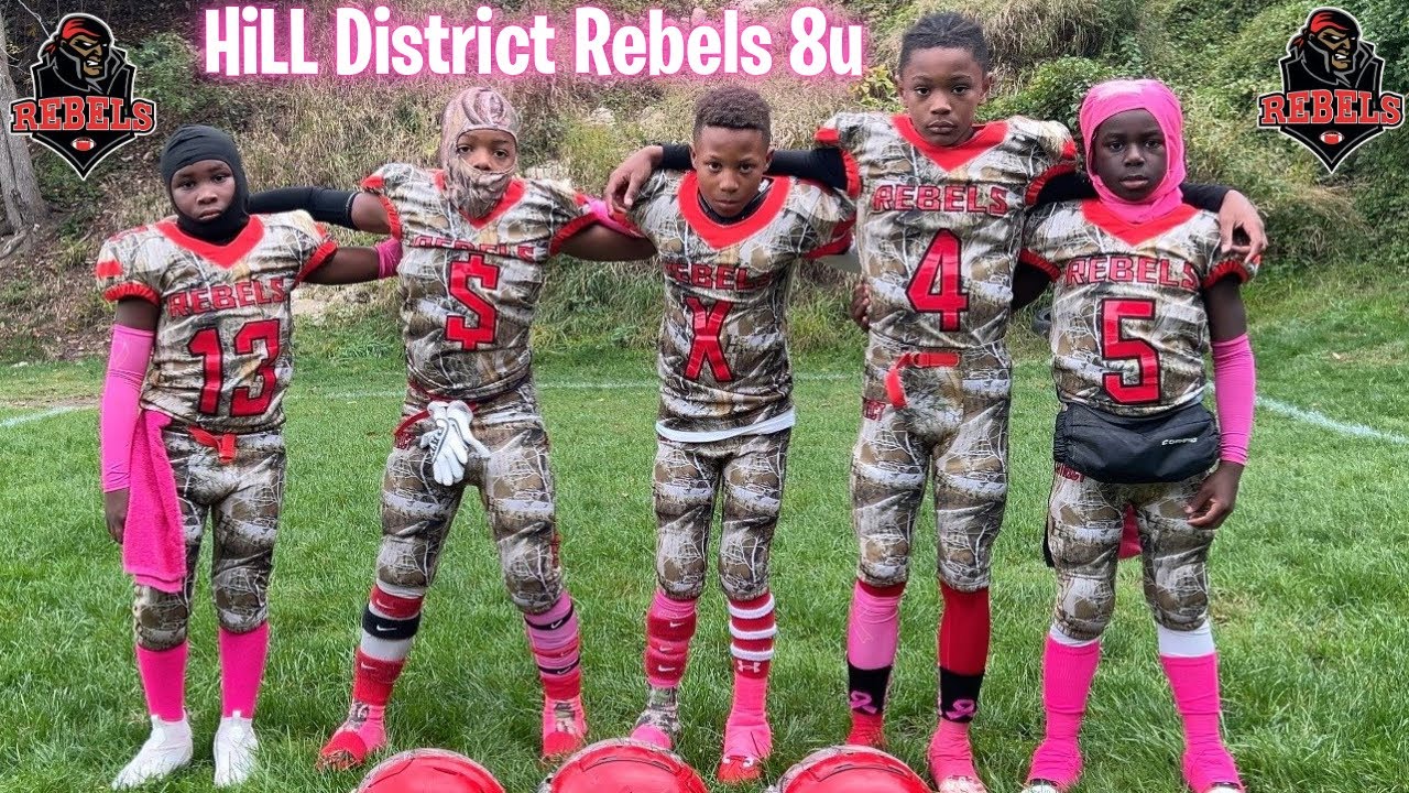 HILL DISTRICT REBELS 8U VLOG 🎥 • PLAYOFFS 🏈