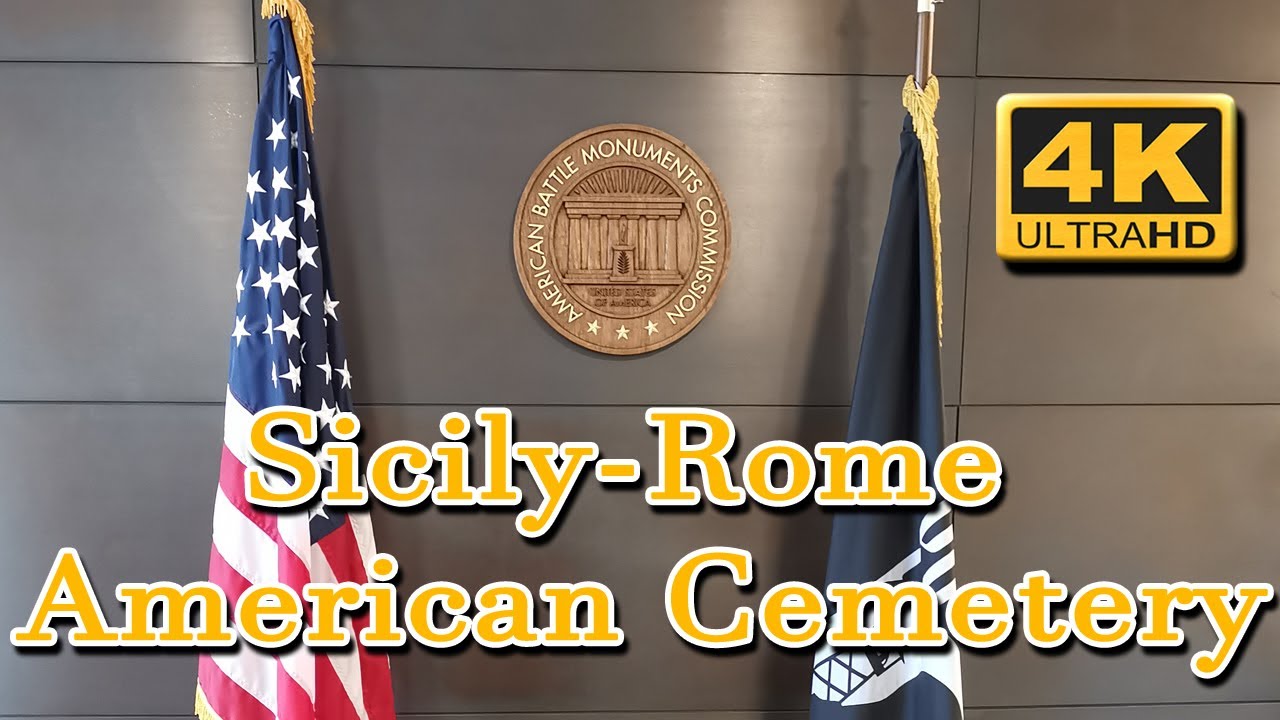 Sicily-Rome American Cemetery Nettuno Italy