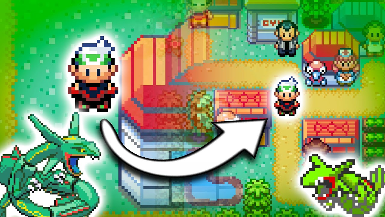 Полная версия и прохождение Pokemon Emerald Mini!