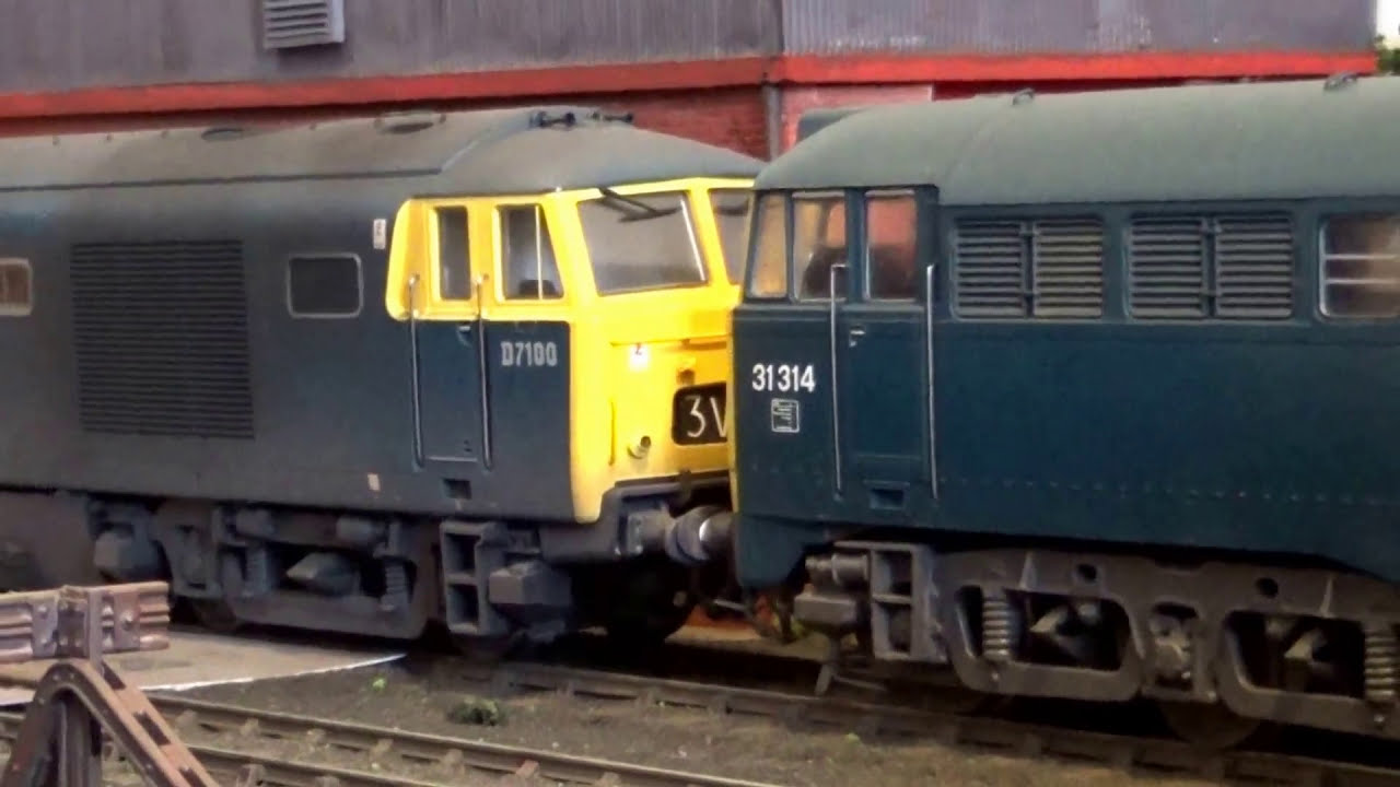 My 1970s era Locomotive depot in O gauge Clowne South