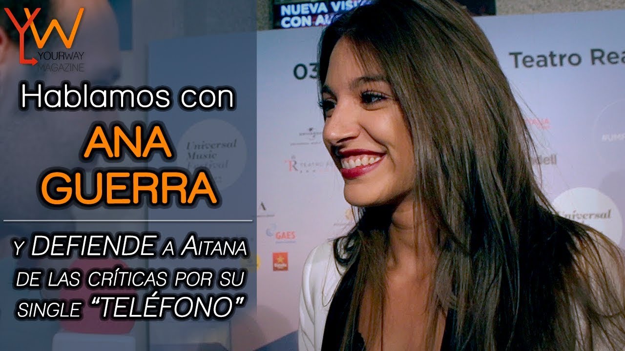 ANA GUERRA defiende a Aitana por las CRÍTICAS de su single 