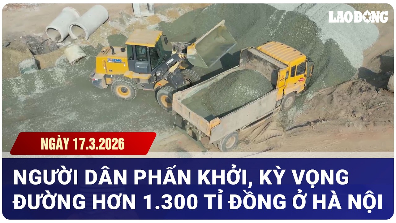 Người dân phấn khởi, kỳ vọng đường hơn 1.300 tỉ đồng ở Hà Nội cán đích đúng tiến độ | Báo Lao Động