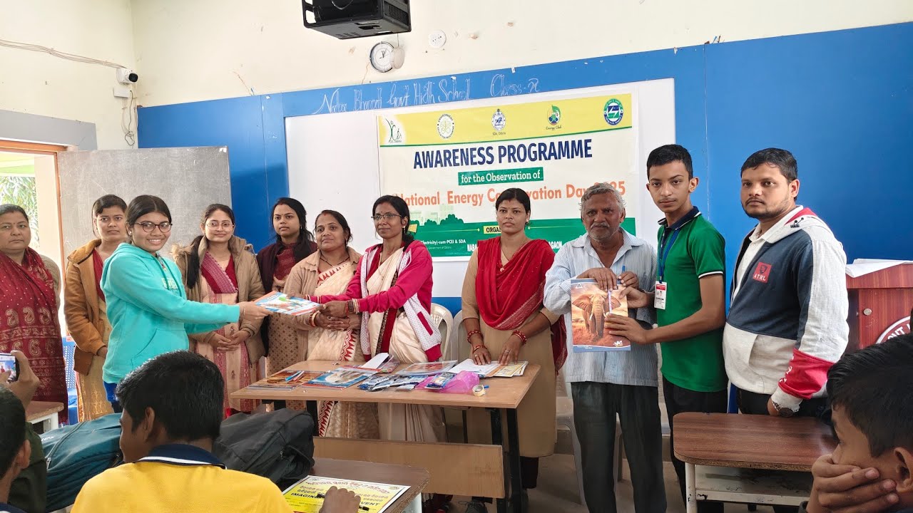 Awareness program at Nababharati Govt Highschool . @SantoshSir360 