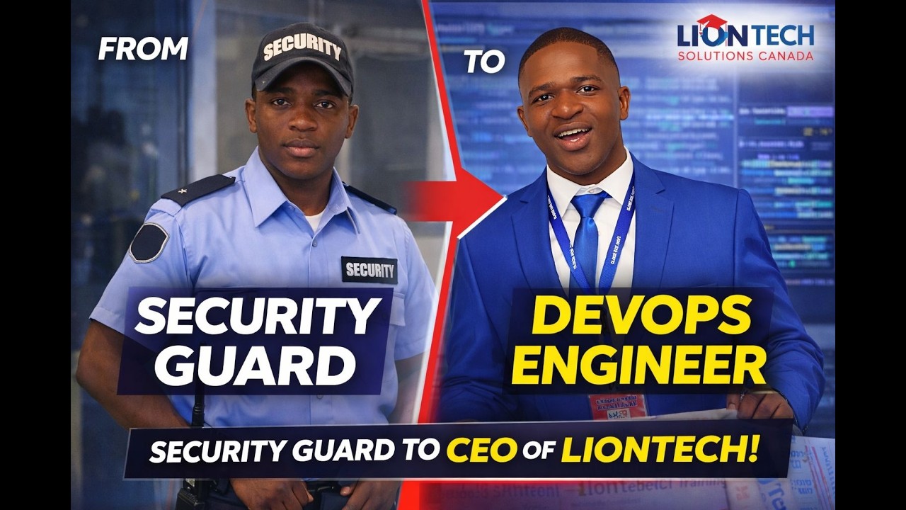 I Was a Security Guard… Now I’m a DevOps Engineer & Tech CEO