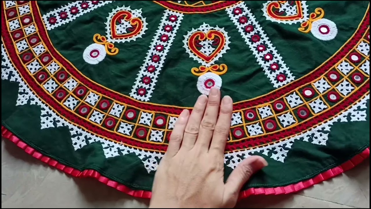 kach bavaliya rumal design! amazing design of kach bavaliya rumal! kach bavaliya kevi rite bharva