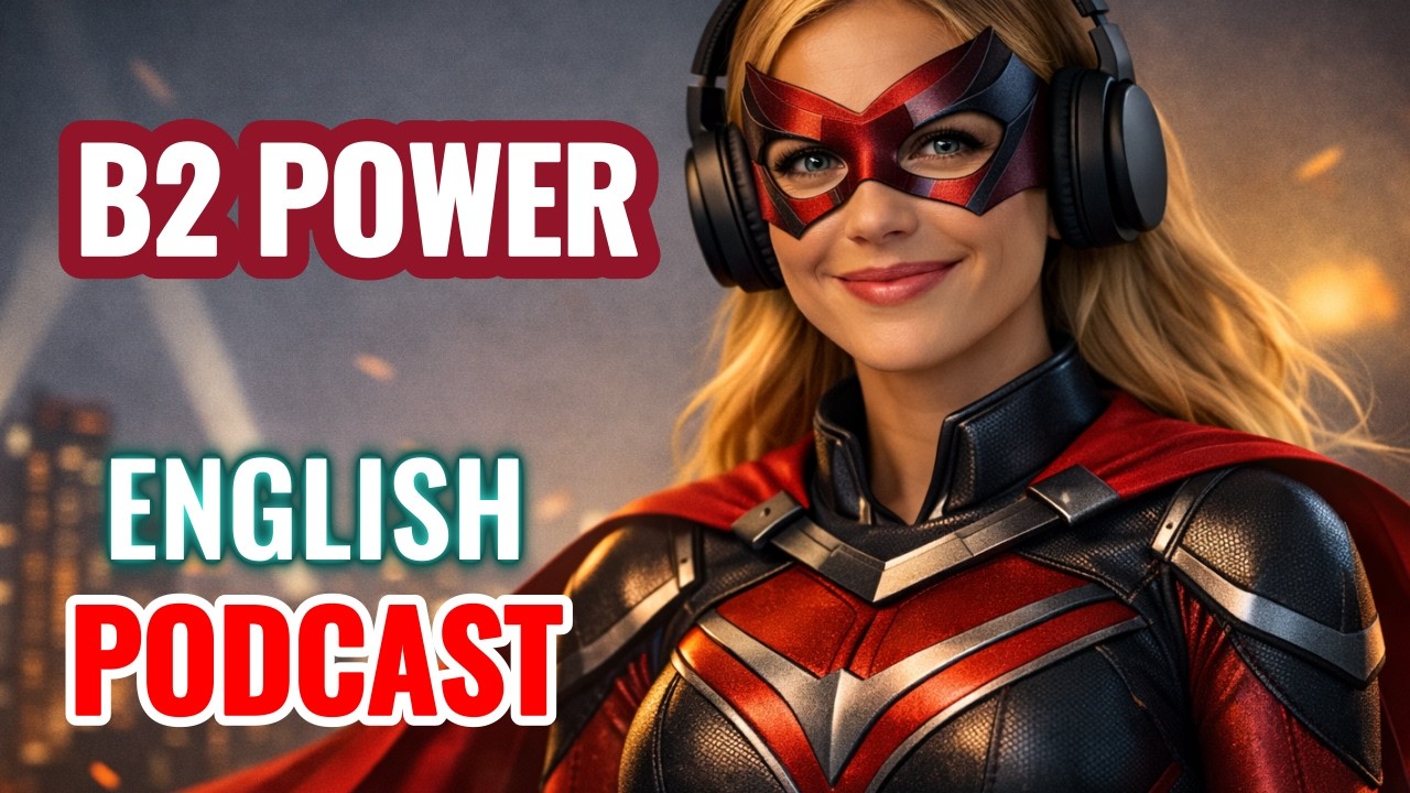 Why B2 Makes You a Superhero || English Podcast for Fluency