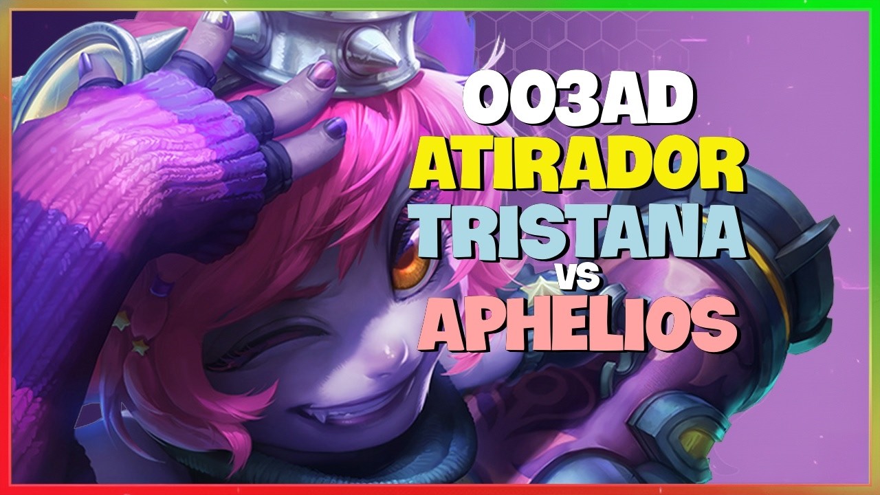 Desafiante Tristana : Esse maluco simplesmente DESTRUIU o Aphelios com Mecânica de OUTRO NÍVEL