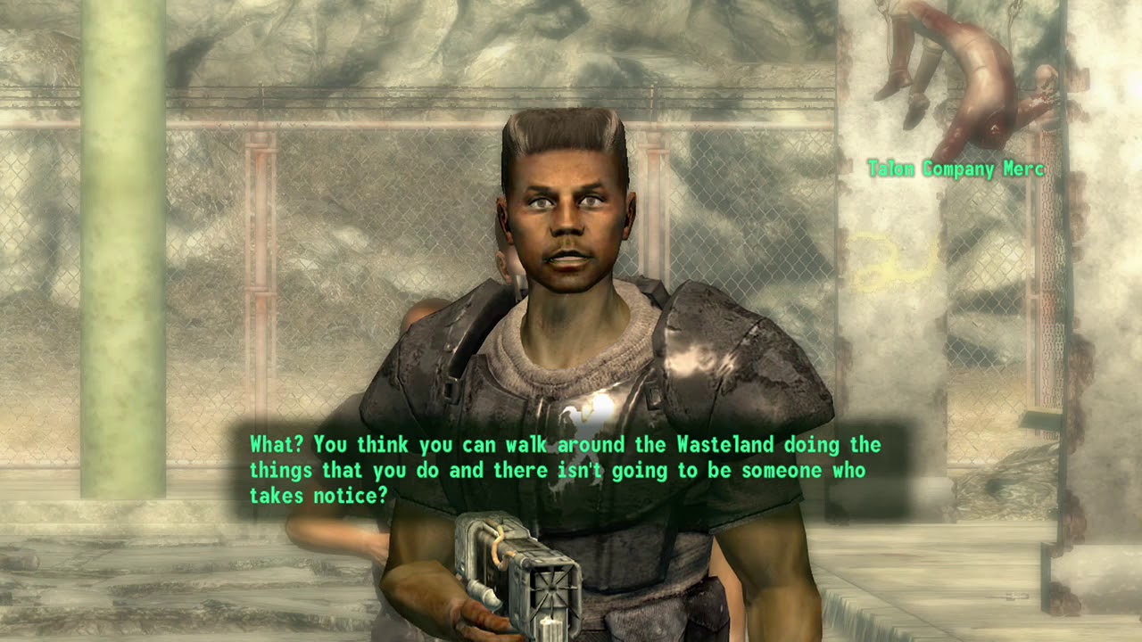 Как справиться с низкоуровневым подразделением Talon Company в Fallout 3