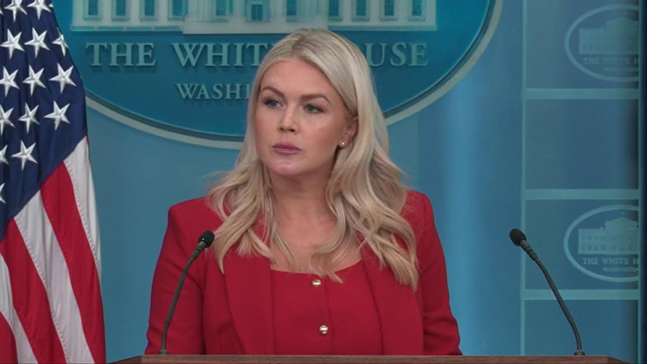 LIVE: White House press briefing