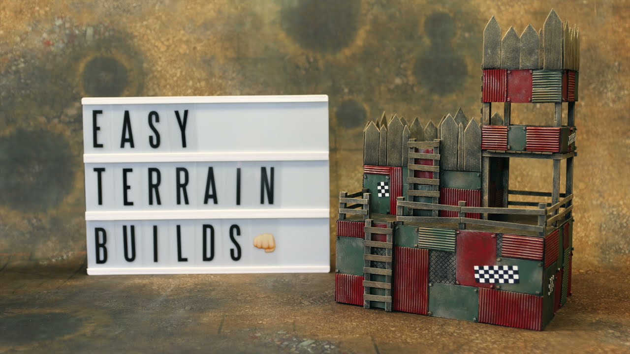 Easy To Build 40k Ork Buildings