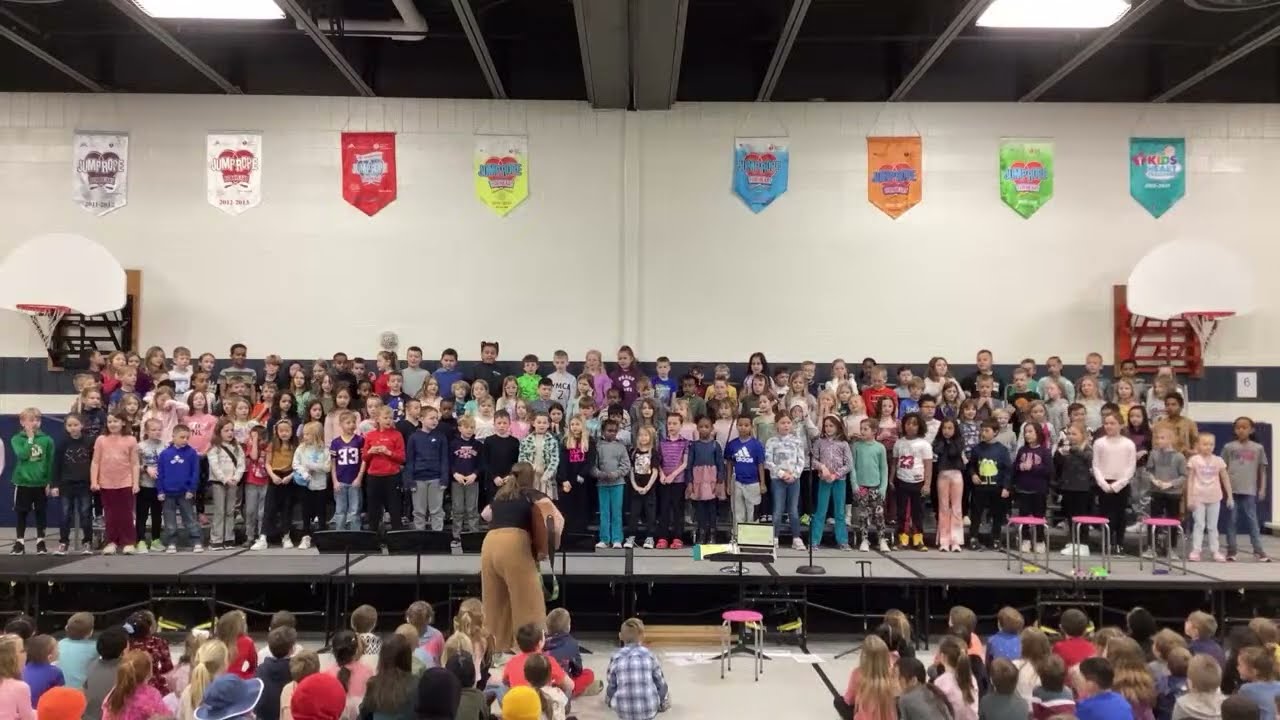 Rosemount Elementary’s 2nd grade 2024 music program “What a Wonderful World”