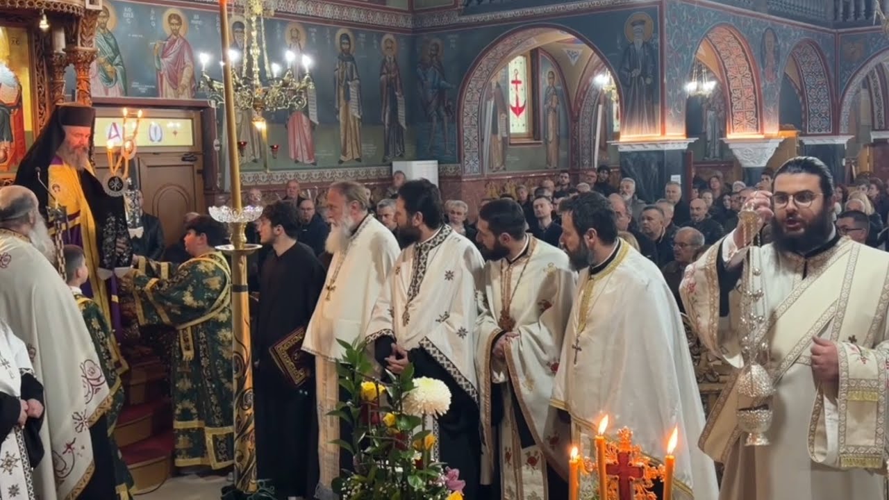 Δ΄ Κατανυκτικός Εσπερινός στον ΙΝ Αγίας Σκέπης Πτολεμαΐδας και ομιλία από τον π. Ανδρέα Γκατζέλη 