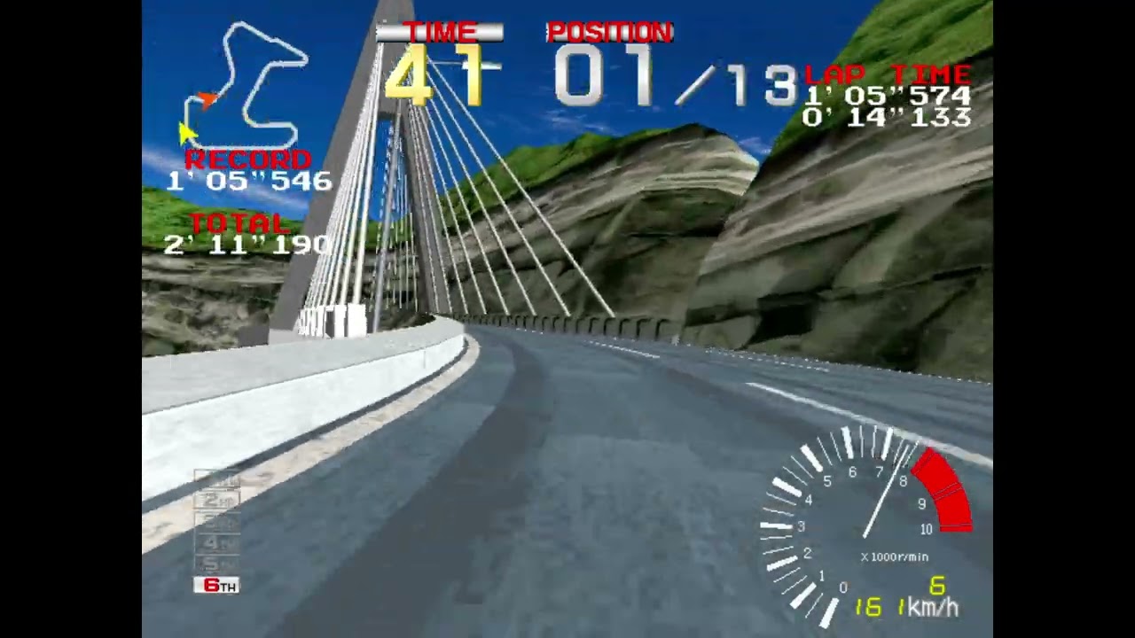 Ridge Racer (Arcade), Novice (2'11