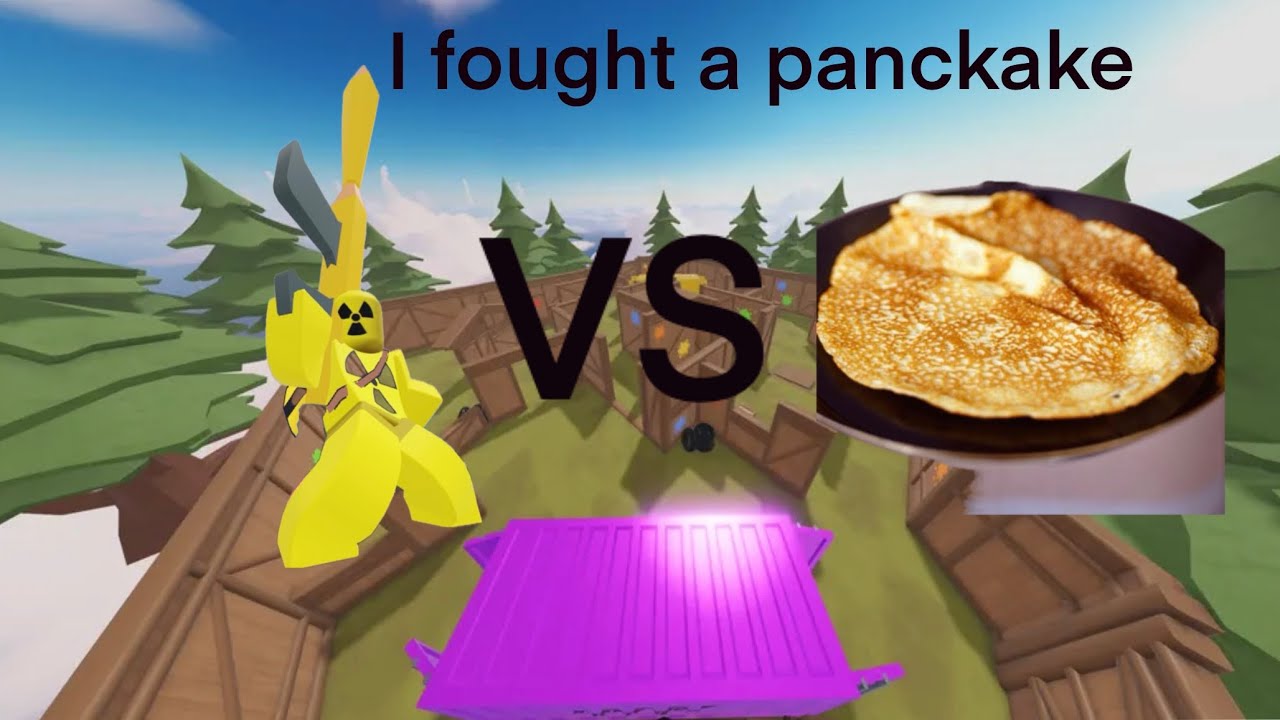 I won 5-2 to a panckake in RIVALS (ROBLOX)