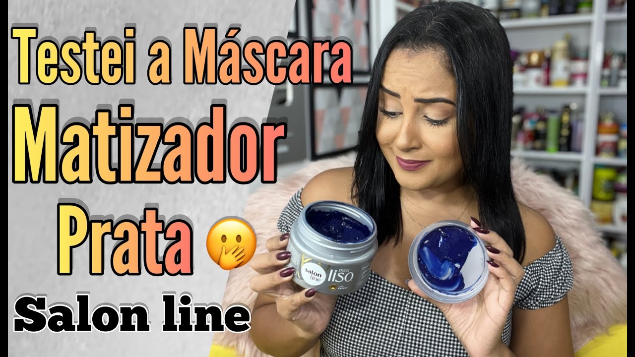 ✨MÁSCARA MEU LISO MATIZADOR PRATA - SALON LINE