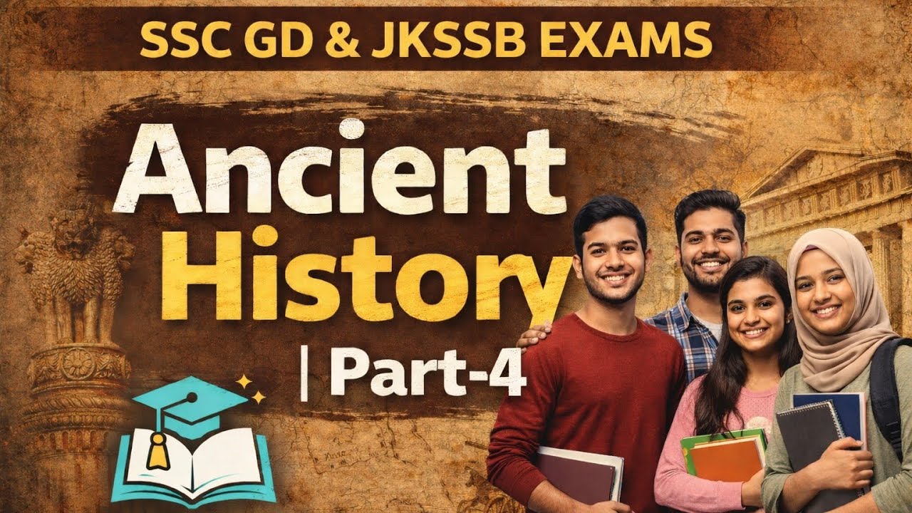 Ancient History Part 4 | JKSSB | Junior Assistant | SSC GD| JKP | FAA | Early Vedic Period 